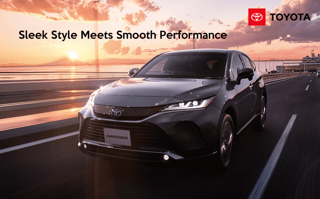Sleek Style Meets Smooth Performance: Unveiling the Toyota Harrier