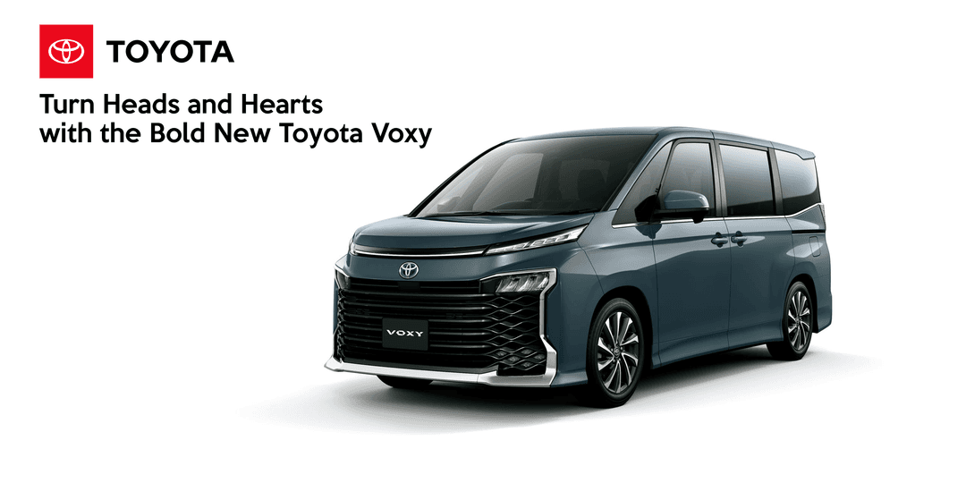 Turn Heads and Hearts with the Bold New Toyota Voxy: Minivan Redefined